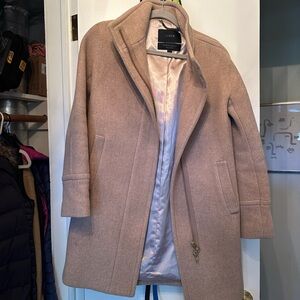 J. Crew Women's Camel Trench Coat